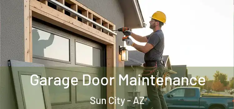  Garage Door Maintenance Sun City - AZ